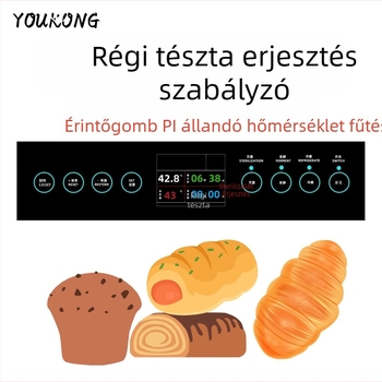 PID hőmérséklet-szabályozó hagyományos kelesztő dobozhoz, intelligens automata termosztáttal hőmérséklet-érzékelővel fűtésre és hűtésre