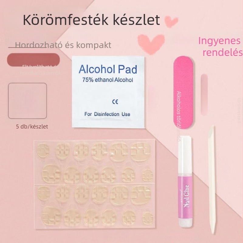 Daewoo Körmök Művészete – Kézzel készített, viselhető körmök, Rövid ovális forma, Cat-Eye gradáció, Mindennapi gyengédség és egyszerűség