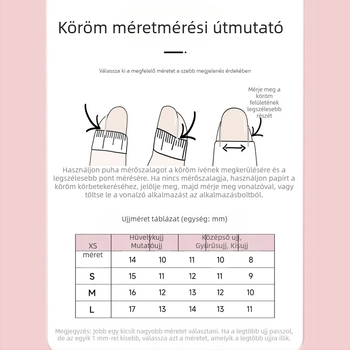 Láva fekete csokoládé színű rövid kézzel készített viselhető műkörmök strasszokkal és gyöngyökkel – őszi-téli manikűr