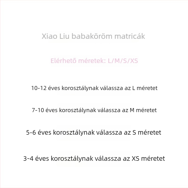 Kézzel készített gyermekeknek szóló aranyos mesefigurás kör alakú műköröm matricák, leválaszthatók