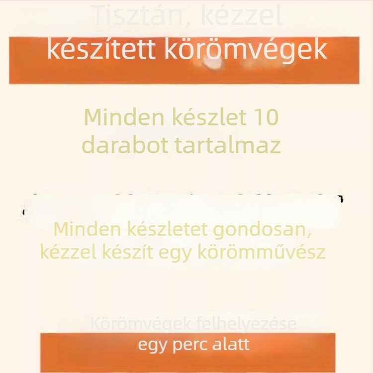 Heyisi Macskaszem hatású üveggyöngyös körömlapok – kézzel készített, magas fény, fehérítő hatás, hűvös érzet, közvetlen felhelyezés