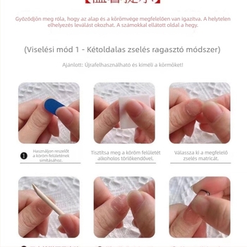 Kézzel készített üveg gyöngyök pöttyös mintával – körömdíszítő matrica géles manikűrhöz, Cat's Eye effektus, elegáns mindennapi stílus