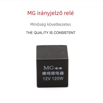 12V 120W buzzerrel ellátott elektronikus indexrelé autókhoz – gyors illesztés