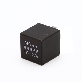 12V 120W buzzerrel ellátott elektronikus indexrelé autókhoz – gyors illesztés