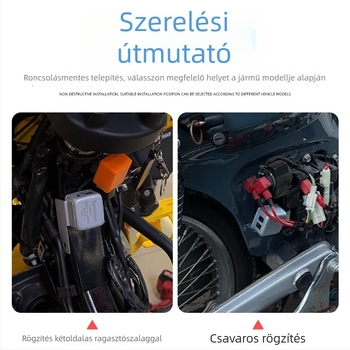 Honda Cub CC110-hez való relé: univerzális haranghang, kis kürthang és irányjelző hang