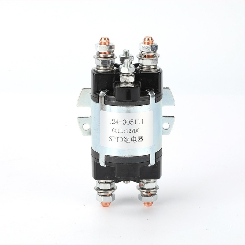 SPTD Relé 12V indítókapcsolóhoz és mágneses elektromos kapcsolóhoz