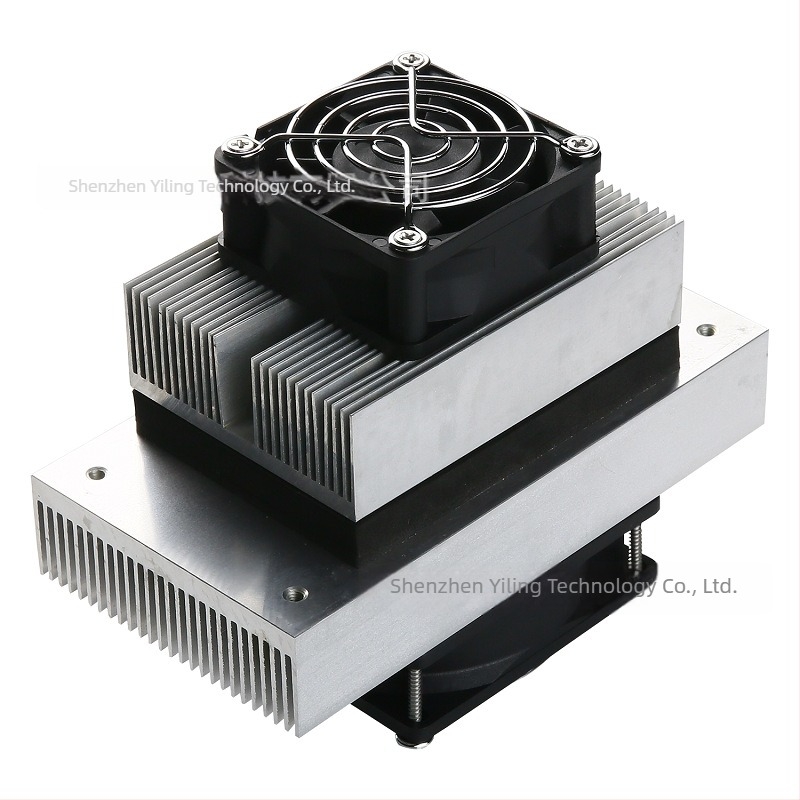 AA-típusú termoelektromos hűtőmodul, 24V, méretek 120 x 210 x 127 mm, nagy teljesítményű félvezető hűtőchip