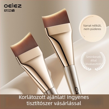 Alapozó ecset – ultra vékony, háromrészes készlet, félhold alakú, egyenletes felvitel