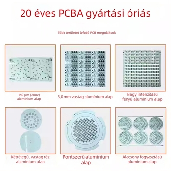 LED áramkörök számára alumínium alapú PCB, egy- és kétsoldalas, SMD forrasztás