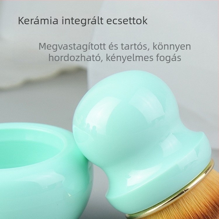 Alapozó ecset, bőr simítás ecset, púder kiemelő ecset, multifunkcionális hordozható ecset különböző színekben