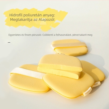 Butter Puff Biscuit sminkszivacs készlet – nedves és száraz Beauty Egg, puff az air cushion-höz, alapozó szivacs eszköz