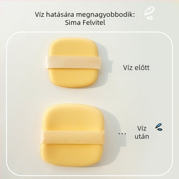 Butter Puff Biscuit sminkszivacs készlet – nedves és száraz Beauty Egg, puff az air cushion-höz, alapozó szivacs eszköz