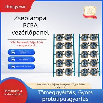Nagy teljesítményű LED zseblámpa PCBA áramkör és vezérlőpanel tervezése