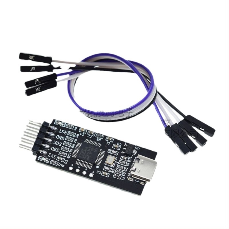 DAPLink alternatívája a J-Link OB/ST-LINK-hez STM32 programozó és letöltő — TTL soros port emulátor ARM-hoz