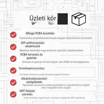 PCBA munka és anyagokkal együtt, egyedi PCB, tételes prototípus-készítés, SMT szerelés