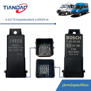 F1C Előmelegítő relé és forróindítású relé, reléegység F1C-hez – Nanjing Iveco Ousheng Baodi