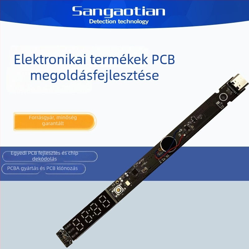 Intelligens ébresztőóra alaplap fejlesztése és PCBA áramkörök tervezése, gyártása.
