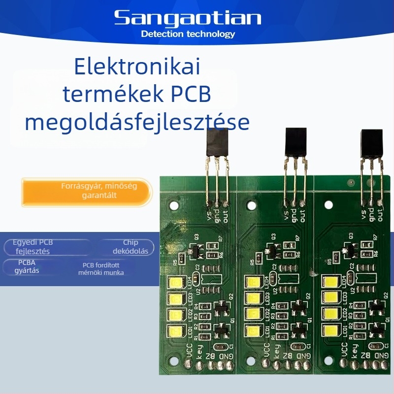 Intelligens ébresztőóra alaplap fejlesztése és PCBA áramkörök tervezése, gyártása.