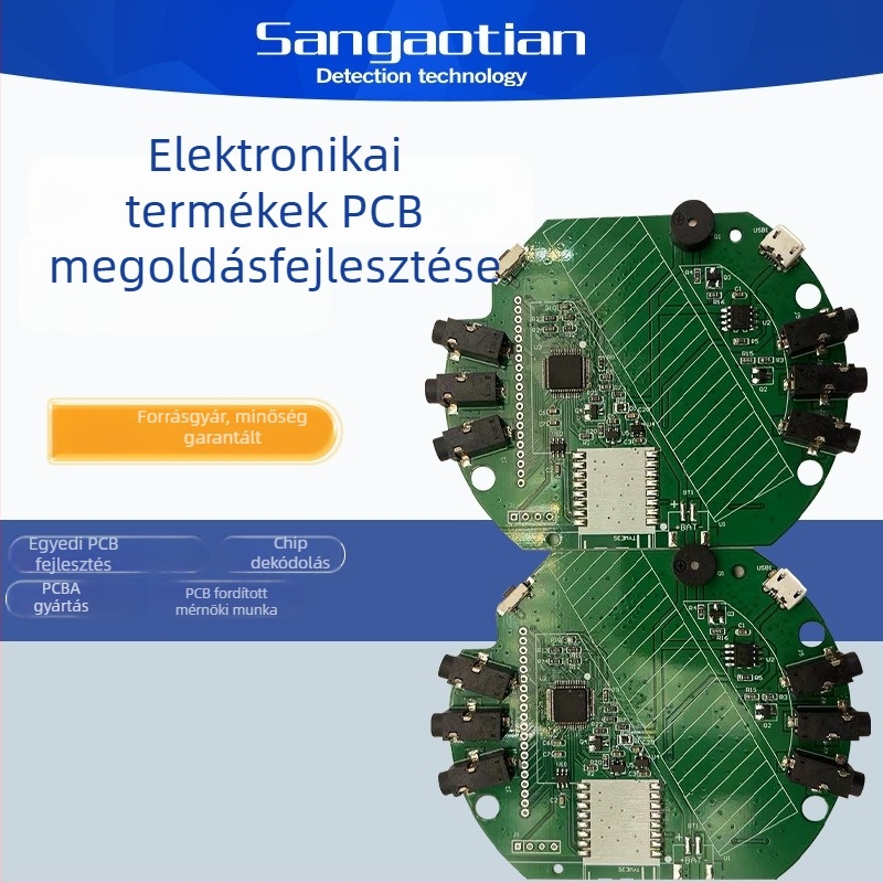Intelligens ébresztőóra alaplap fejlesztése és PCBA áramkörök tervezése, gyártása.