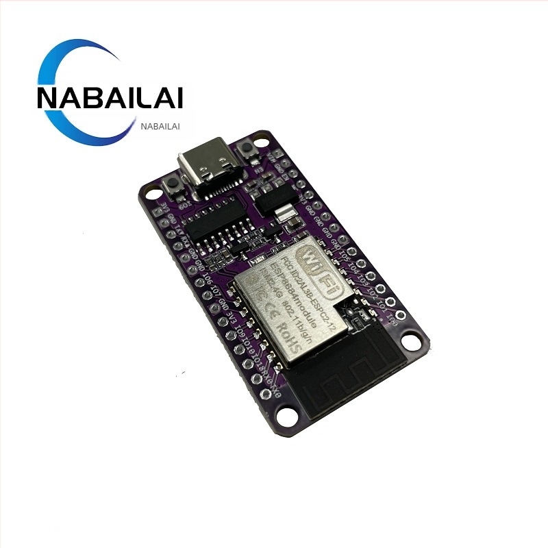 NODEMCU ESP32-C2 fejlesztődeszka ESPC2-12 modullal, kompatibilis az ESP8684-DevKitM-1-gyel