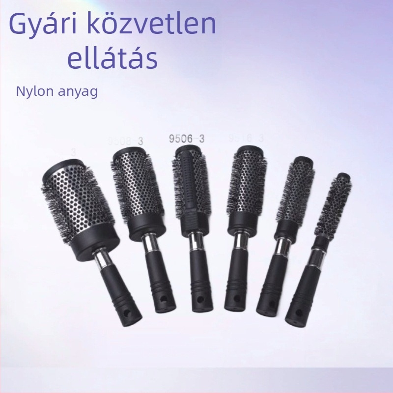 Hajkefe a formázáshoz és göndörítéshez, hullámos kialakítás, különböző méretek