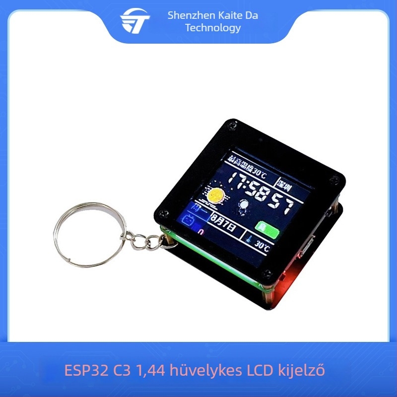 ESP32-C3 1,44 hüvelykes LCD kijelző, asztali dekor ST7735S vezérlővel, WiFi és Bluetooth