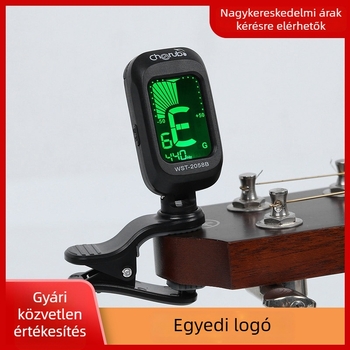 Little Angel clip-on hangoló gitárhoz, hegedűhöz, ukulele-hez és elektromos gitárhoz – elektronikus hangoló kiegészítő