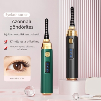 Új elektromos szempillagöndörítő, mini USB melegítő stíluseszköz