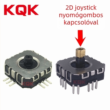 KQK Rocker kapcsoló: 360°-os mini joystick 11×11 potenciométerrel, 3D irányítás játékvezérlőhöz / selfie stickhez
