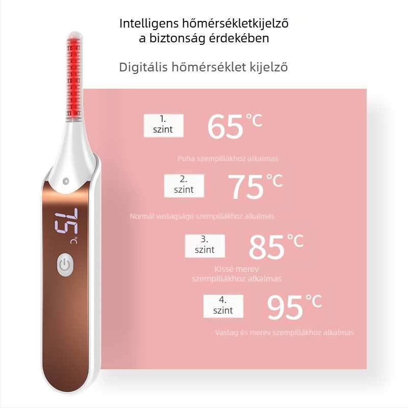Új elektromos szempilla göndörítő melegítővel