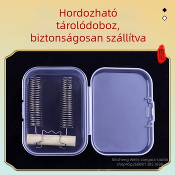 Erhu rugós hídkiegészítő a gazdagabb rezonanciáért és a hangosabb hangért, fém huzal és bambusz híd alkatrészek