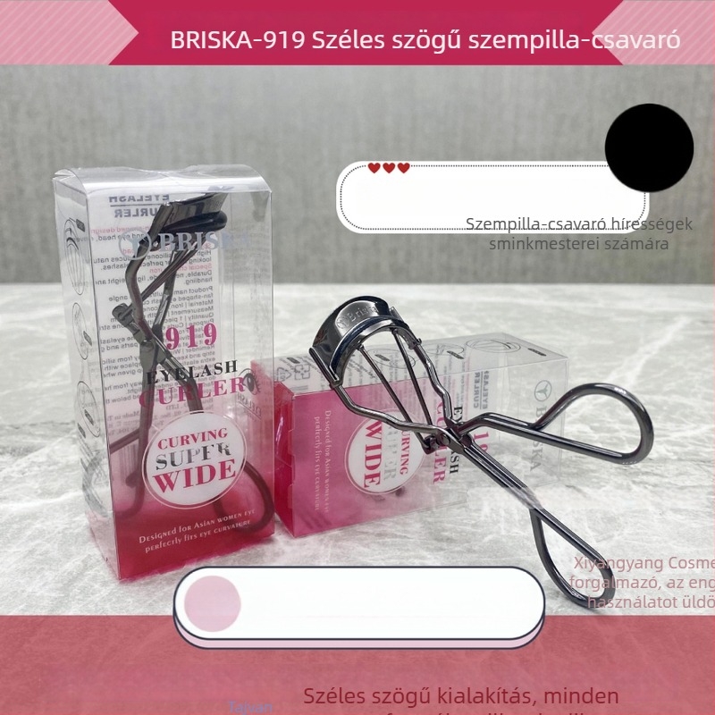 BRISKA 919 Széles látószögű szempillagöndörítő — Profi sminkes ajánlott