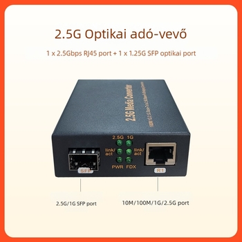 2.5G optikai transzceiver LC/SC porttal, 2.5G fotóelektrikus átalakító, kompatibil Huawei, Nokia és más PON eszközökkel