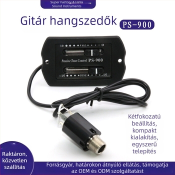 Folk gitár EQ, 2-szintű pickup, akkumulátor nélkül, PS-900 kiegészítő