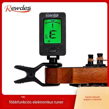Rudson magas minőségű elektronikus hangoló gitárhoz és hegedűhöz