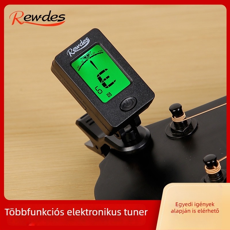 Rudson magas minőségű elektronikus hangoló gitárhoz és hegedűhöz