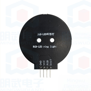 RGB LED panel modul Arduino programozó készlethez, kompatibilis az 8051 mikrovezérlővel és ESP32-vel