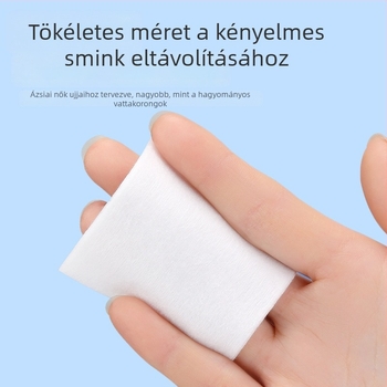Kozmetikai tetováláshoz készült vattapamacsok, 500 darab, vastagított zsírtalanított vattakorongok, nedves, egyszer használatos sminkeltávolító korongok