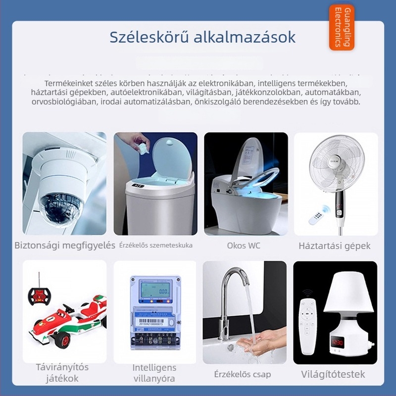 RGB LED fényforrás 3528 cső, színérzékelő, ipari érzékelő