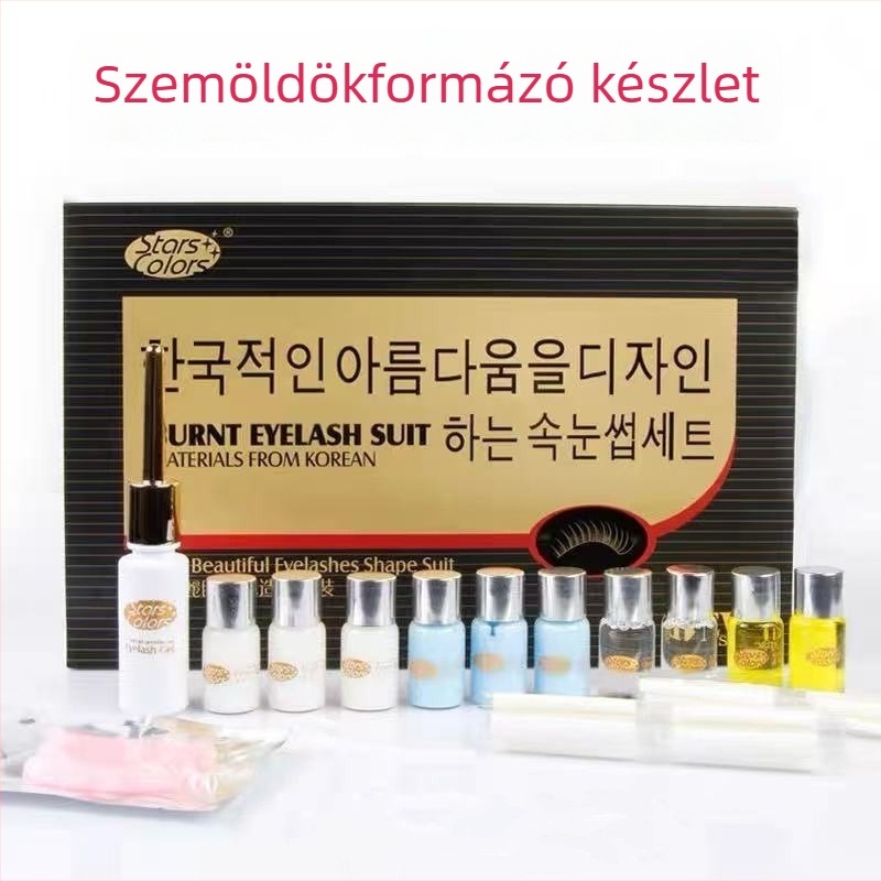 Szempilla styling készlet szépségszalonhoz: permoldat, hideg perm, keratin szempilla lifting