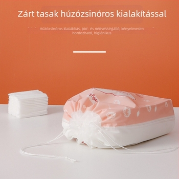 KELLY FACE vast szélű, kétoldalas sminklemosó pamut korongok – kettős hatás, 100 db