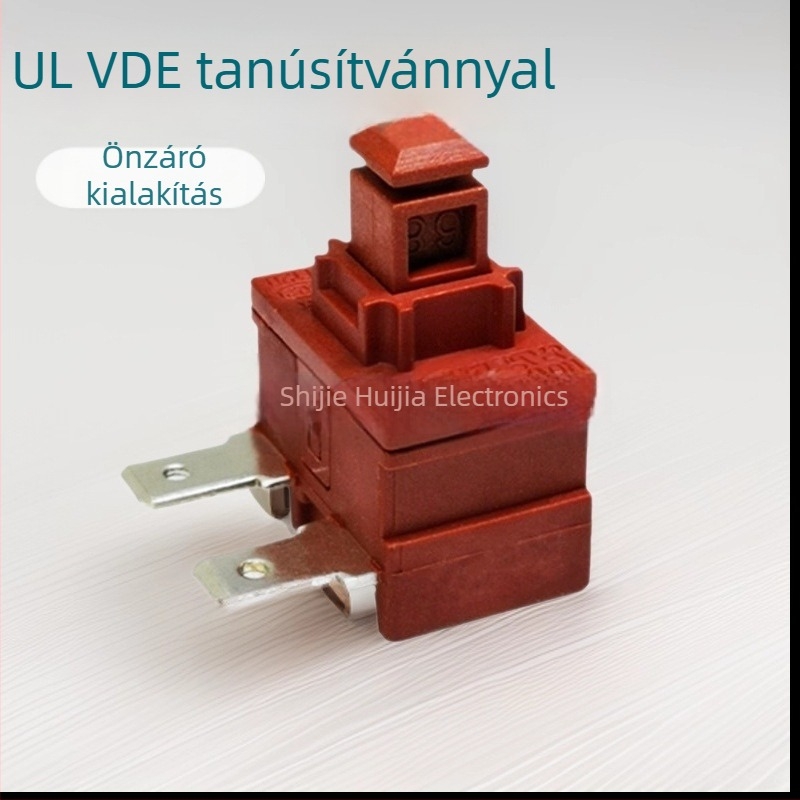 KAN-L5-01 önzáró gombkapcsoló, UL és VDE tanúsítvánnyal