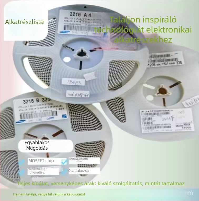74HC126PW és BF579R IC chipek, elektronikus alkatrészek