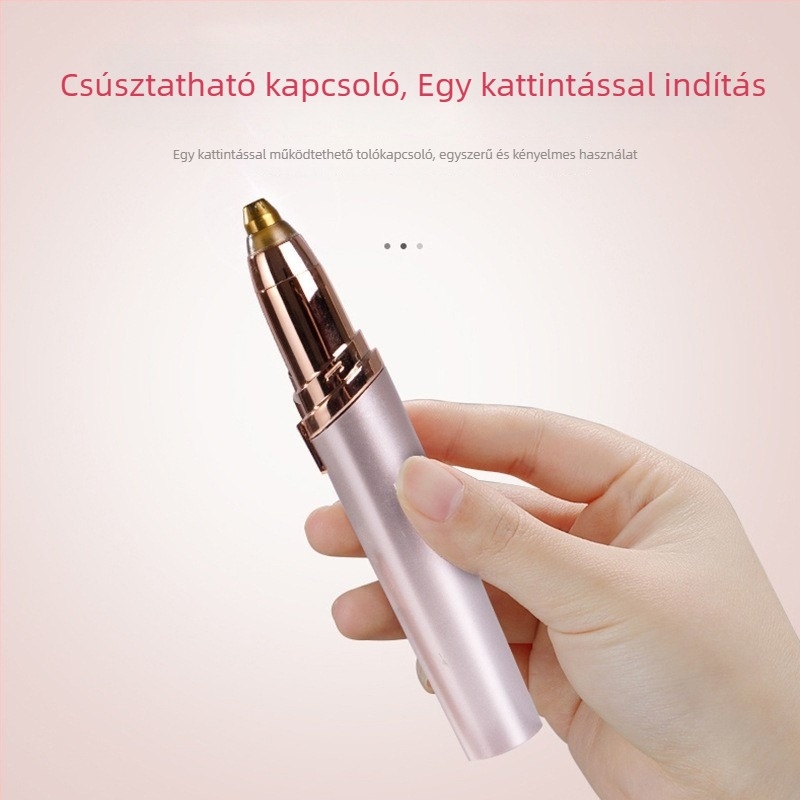 Elektronikus szemöldök-trimmelő nők számára, Automatikus szemöldök formázó eszköz, Mini szőrtelenítő készülék, Szemöldökformázó ceruza