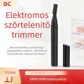 BC elektromos szemöldök-trimmel nőknek – szemöldökápoló és szőrszál-eltávolító eszköz