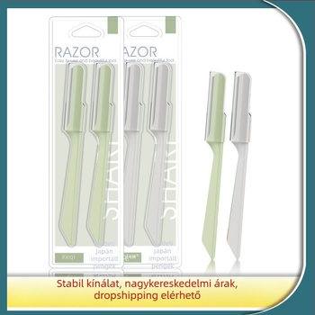 Szemöldök-trimmelő készlet, 2 darab, modell KQ1005, fedéllel