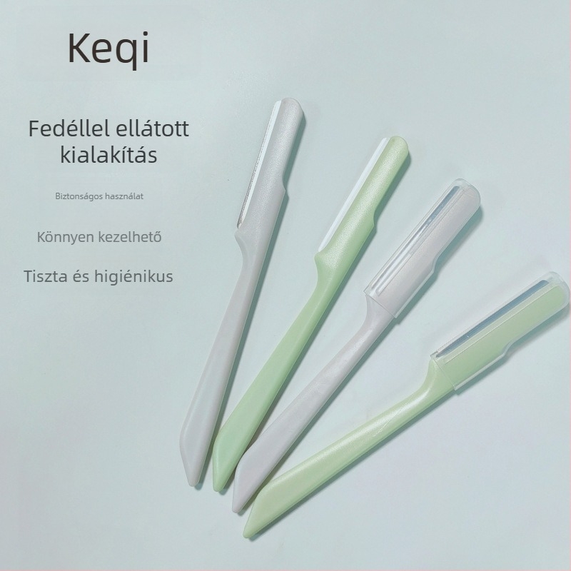 Szemöldök-trimmelő készlet, 2 darab, modell KQ1005, fedéllel