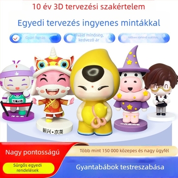 Személyre szabott gyanta karikatúra figura – autó dekorációhoz