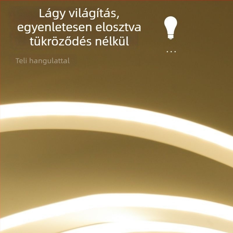 Távirányítós USB LED-szalag időzítő kapcsolóval, hálózati csatlakozással, öntapadó hangulatvilágítás