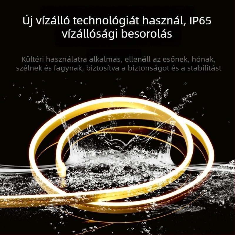 Távirányítós USB LED-szalag időzítő kapcsolóval, hálózati csatlakozással, öntapadó hangulatvilágítás